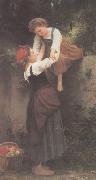 Adolphe William Bouguereau Little Marauders (mk26) oil painting artist